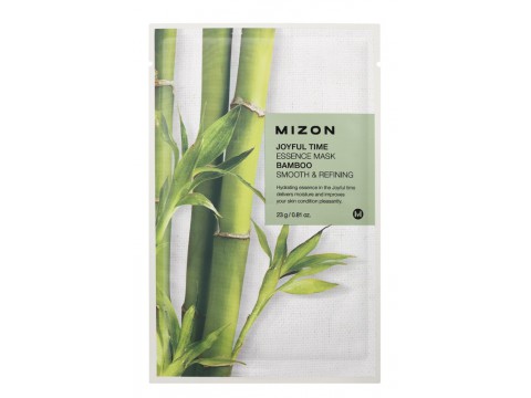 Mizon veido kaukė Joyful Time Essence Mask Bamboo su bambuku 23g Mizon veido kaukė Joyful Time Essence Mask Bamboo su bambuku 23g